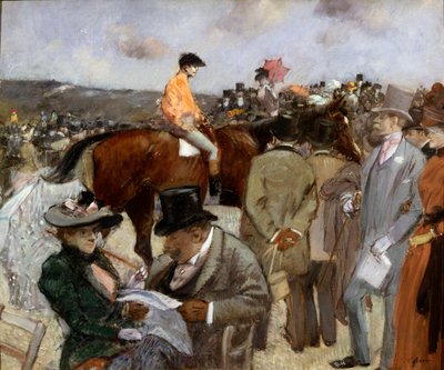 Ratsastus, 1888. tekijältä Jean Louis Forain