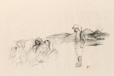 Kreikassa. tekijältä Jean Louis Forain