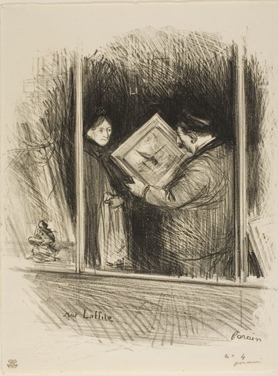 Laffitte Street tekijältä Jean Louis Forain