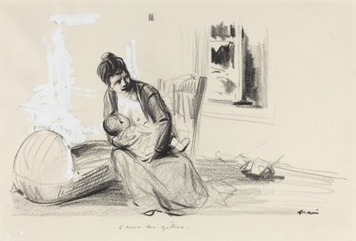 Goottien tunti, n. 19141919. tekijältä Jean Louis Forain