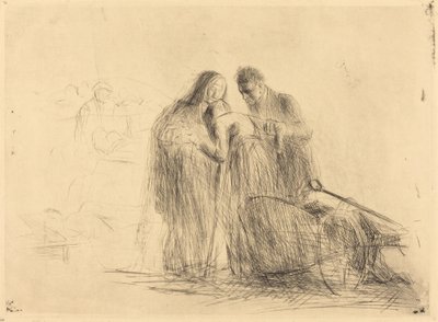 Lourdes, halvaantunut (toinen levy) tekijältä Jean Louis Forain