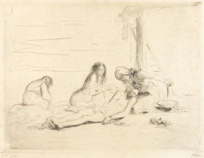 Pietà (ensimmäinen lautanen) tekijältä Jean Louis Forain