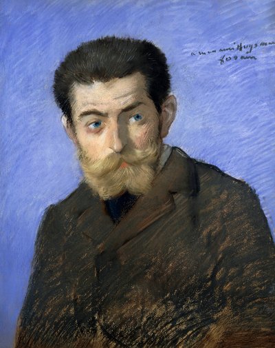 Joris Karl Huysmansin muotokuva, Charles-Marie-Georges Huysmansin salanimi (Pariisi) tekijältä Jean Louis Forain