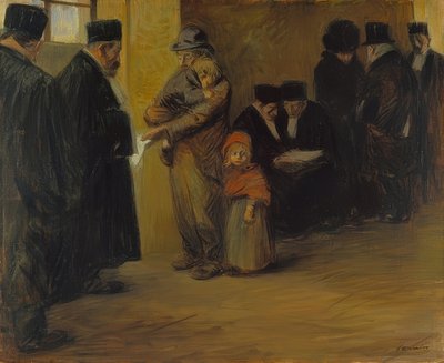 Oikeusapu. Varmaan 1900-12 tekijältä Jean Louis Forain