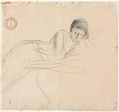 Makaava nainen, 1915. tekijältä Jean Louis Forain