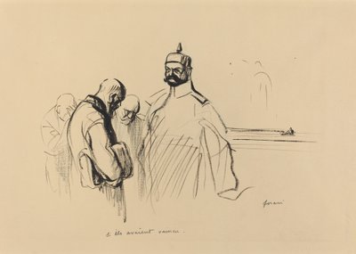 Jos he olisivat voittaneet, c. 1919. tekijältä Jean Louis Forain