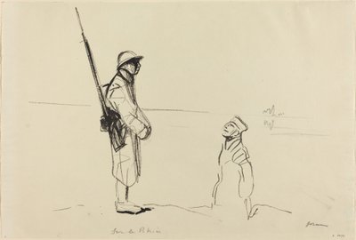 Reinillä, n. 19141919. tekijältä Jean Louis Forain