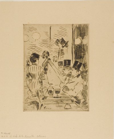 Uuden Ateenan kahvila tekijältä Jean-Louis Forain