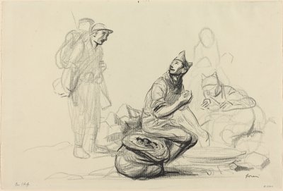 The Chefs, c. 19141919. tekijältä Jean Louis Forain