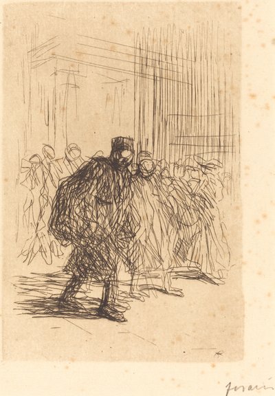 Oikeuspalatsin käytävät tekijältä Jean Louis Forain