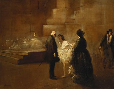 Tanssitunti; Tanssitunti, tekijältä Jean Louis Forain