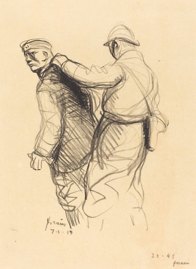 Saksalainen karkotettiin tekijältä Jean Louis Forain