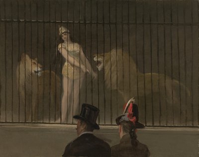 Leijona-kesyttäjä tekijältä Jean Louis Forain
