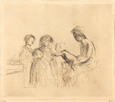 Madonna ja lapset tekijältä Jean Louis Forain