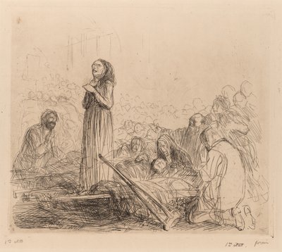 Ihme ennen Siunattua Sakramenttia tekijältä Jean Louis Forain