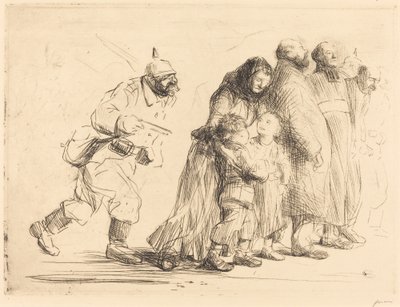 The Notables (iso lautanen) tekijältä Jean Louis Forain
