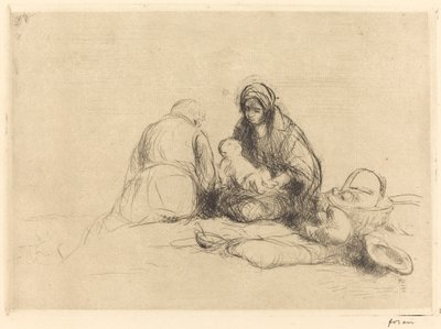 Loput lennossa Egyptiin tekijältä Jean Louis Forain