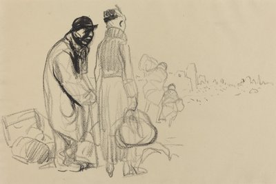 Paluu, c. 19141919. tekijältä Jean Louis Forain