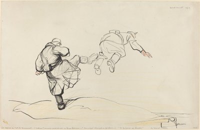 Fort Douaumontin valloitus tekijältä Jean Louis Forain