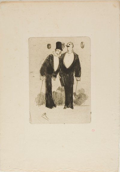 Kaksi dandya tekijältä Jean Louis Forain