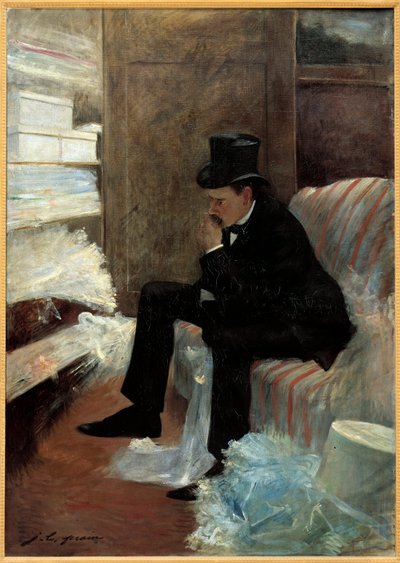 Jean Louis Forainin (1852-1931) leskimaalaus 1800-luku, öljy kankaalle, Dim. 1,41x1 m Pariisi, Musee d
