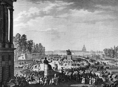 Ranskan vallankumous: Ensimmäinen vapauden juhla Chateauvieux