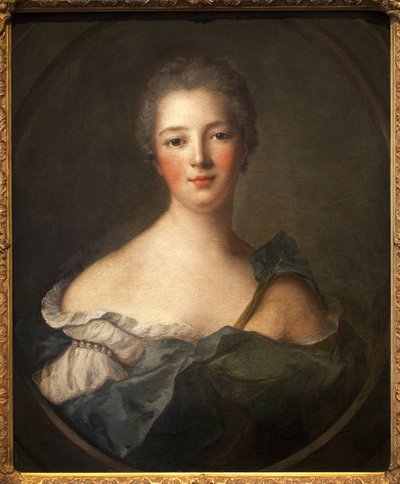 Jeanne Antoinette Poisson, Pompadourin markiisitar (1721-1764) - maalaus Jean Marcin (Jean-Marc) Nattierin (1685-1766) työpajasta, öljy kankaalle tekijältä Jean Marc Nattier