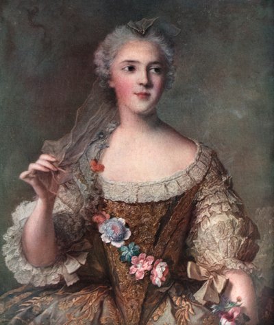 Madame Sophie, Louis XV:n tytär, 1909. tekijältä Jean Marc Nattier
