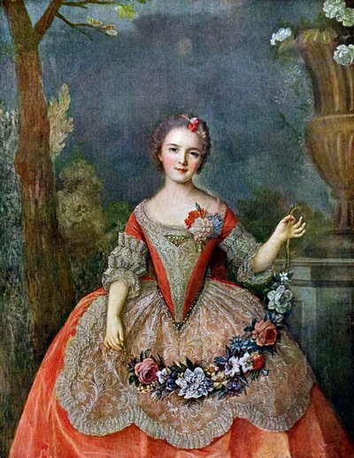Madame de Beaujolais, 1700-luku 1910. tekijältä Jean Marc Nattier