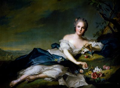Ranskalaisen Henrietta Marian muotokuva (Pariisi tekijältä Jean Marc Nattier