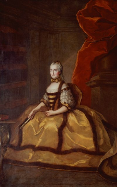 Madame Louise Ranskan muotokuva (1737-87) tekijältä Jean Marc Nattier