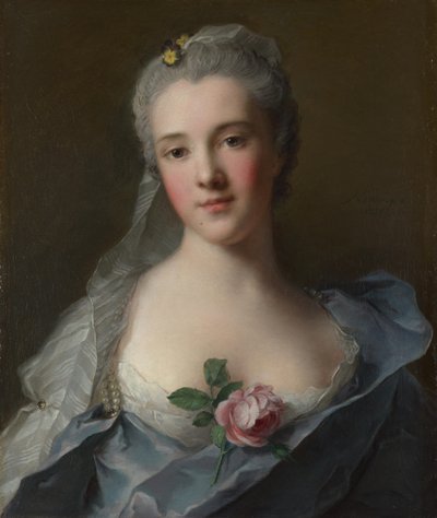 Manon Ballettin muotokuva 17401776, 1757 tekijältä Jean Marc Nattier