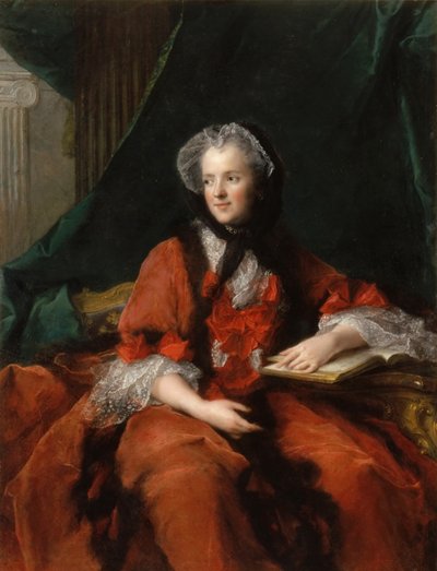Ranskan kuningattaren Marie Leszczynskan muotokuva 1703-1768 tekijältä Jean Marc Nattier