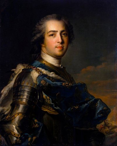 Kuningas Ludvig XV:n muotokuva, 1710-1774, 1745. tekijältä Jean Marc Nattier