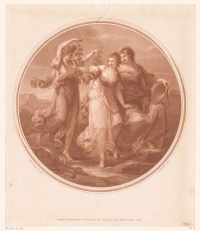 Prudencen (Prudentia) neuvoma kauneus (Bellezza) torjuu Follyn (Pazzia) kiusaukset tekijältä Jean Marie Delattre