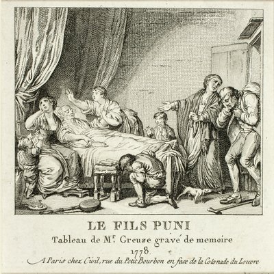 Rangaistu poika tekijältä Jean Michel Moreau