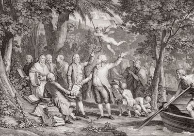 Mirabeau (Honore Gabriel Riqueti, Mirabeaun kreivi tekijältä Jean Michel the Younger Moreau