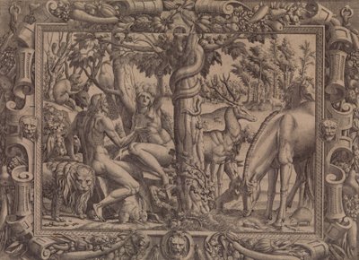 Eevan kiusaus, 1535-1555. tekijältä Jean Mignon