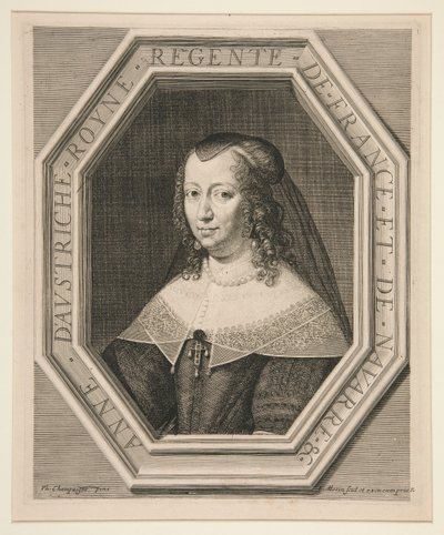 Anna Itävalta (1601-1666) tekijältä Jean Morin
