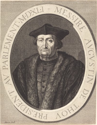 Augustin de Thou tekijältä Jean Morin