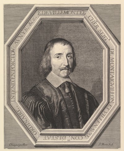 Francois de Villemontee, ritarikunnan konsultti. tekijältä Jean Morin