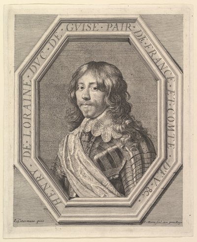 Henrik II Lorrainesta, Guisen herttua. tekijältä Jean Morin