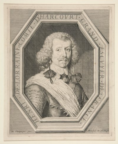 Henri de Lorraine, Harcourtin kreivi, nimeltään Cadet la Perle (1601-1666) tekijältä Jean Morin