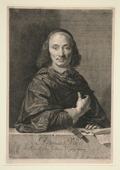 Antonius Vitren muotokuva tekijältä Jean Morin