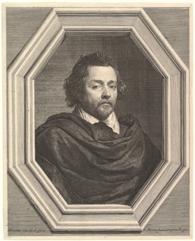 Nicolas Chrystinin muotokuva, 1600-luku. tekijältä Jean Morin