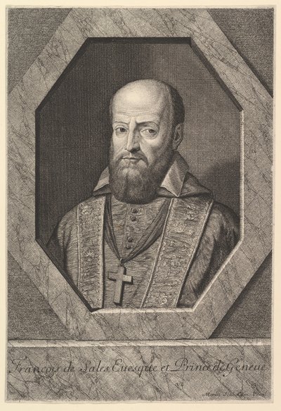 Saint Francois de Sales, Geneven piispa. tekijältä Jean Morin