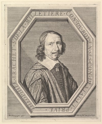 Theophile Brachet de la Milletiere, kuninkaan neuvonantaja. tekijältä Jean Morin