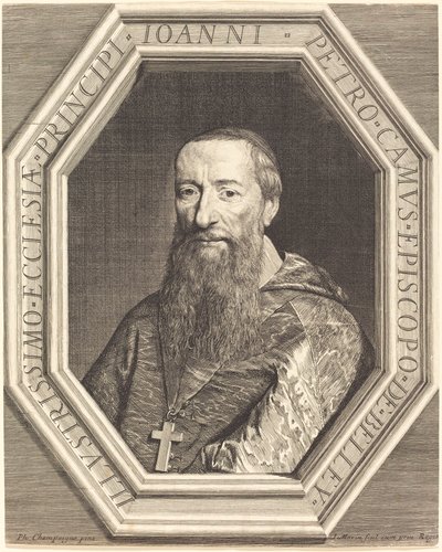 Jean-Pierre Camus tekijältä Jean Morin after Philippe de Champaigne