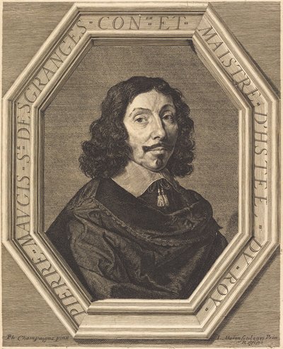 Pierre Maugis tekijältä Jean Morin after Philippe de Champaigne