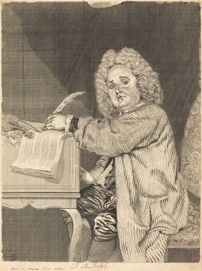 J.-B. Kapinallinen tekijältä Jean Moyreau, Antoine Watteau